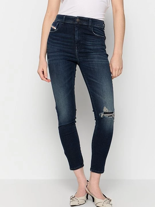 Foto van product Slim fit jeans Diesel gekleurd denim