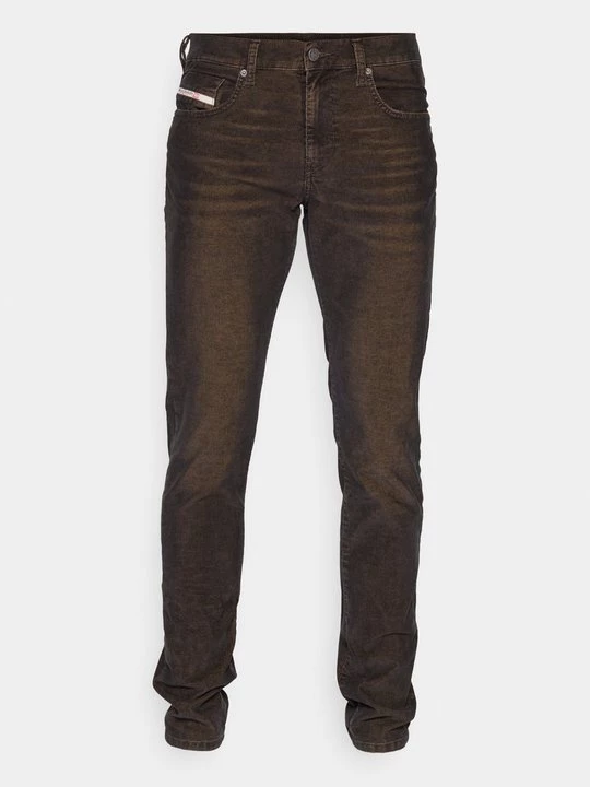 Foto van product Slim fit jeans Diesel gekleurd denim