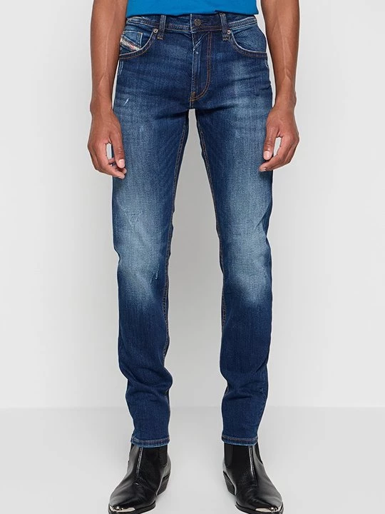 Foto van product Slim fit jeans Diesel rood