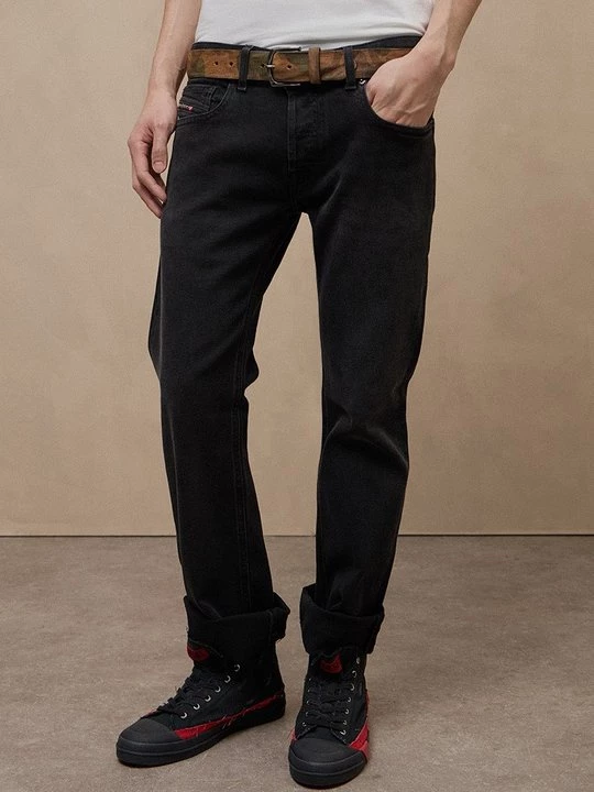Foto van product Slim fit jeans Diesel zwart