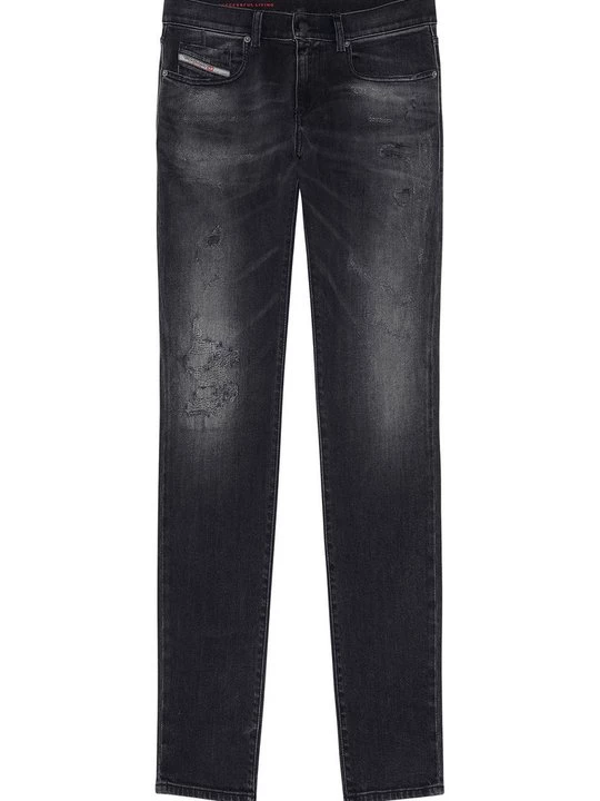 Foto van product Slim fit jeans Diesel zwart