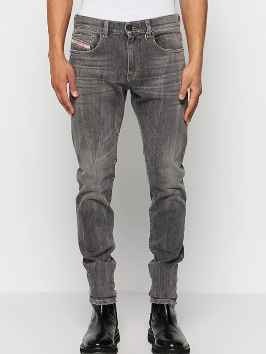 Foto van product Slim fit jeans Diesel zwart