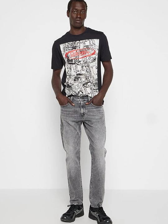 Foto van product Slim fit jeans Diesel zwart