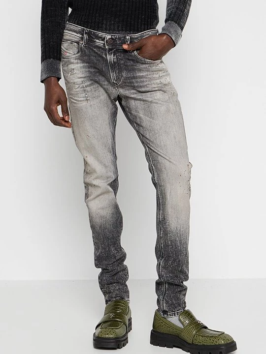Foto van product Slim fit jeans Diesel zwart