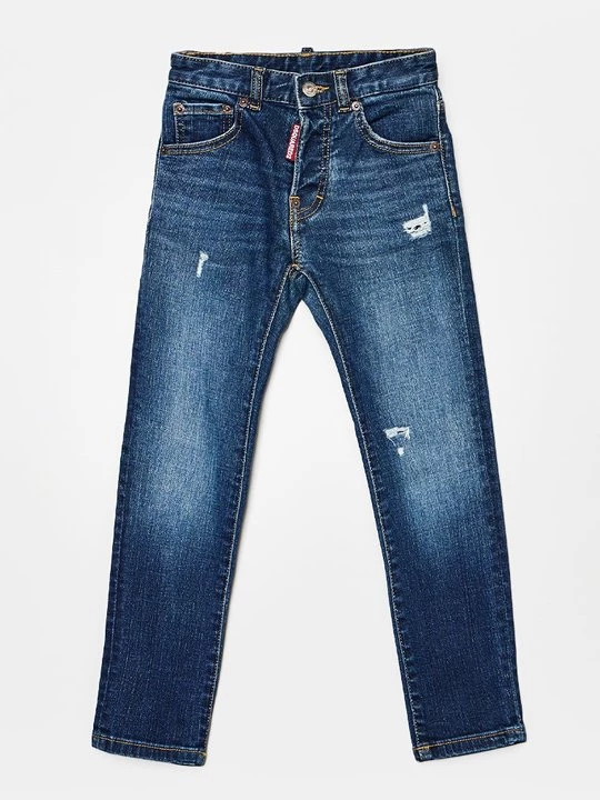 Foto van product Slim fit jeans Dsquared2 donkerblauw