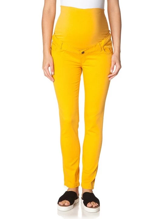 Foto van product Slim fit jeans Esprit okergeel