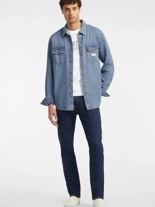 Foto van product Slim fit jeans Guess donkerblauw