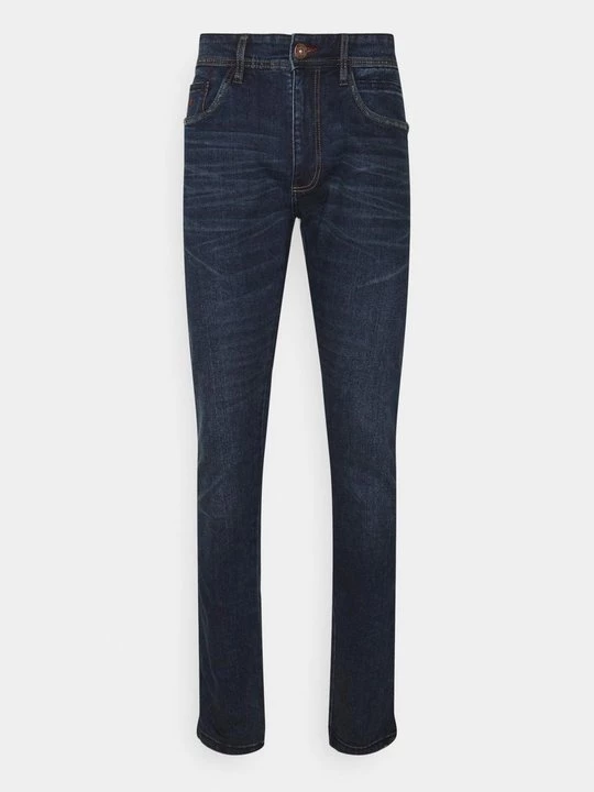 Foto van product Slim fit jeans INDICODE donkerblauw denim