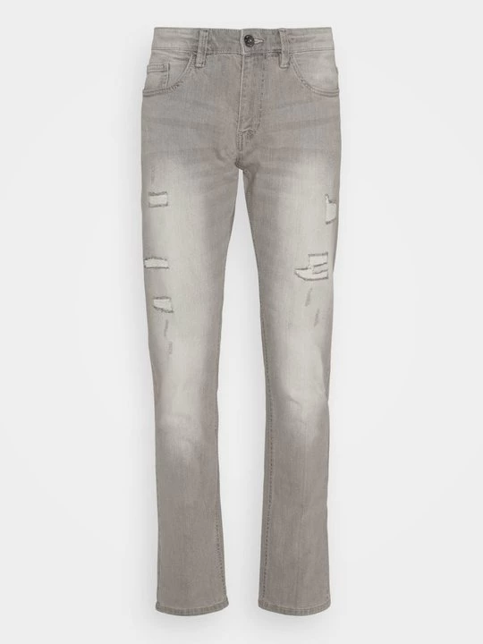 Foto van product Slim fit jeans INDICODE lichtgrijs