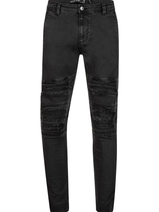 Foto van product Slim fit jeans INDICODE zwart