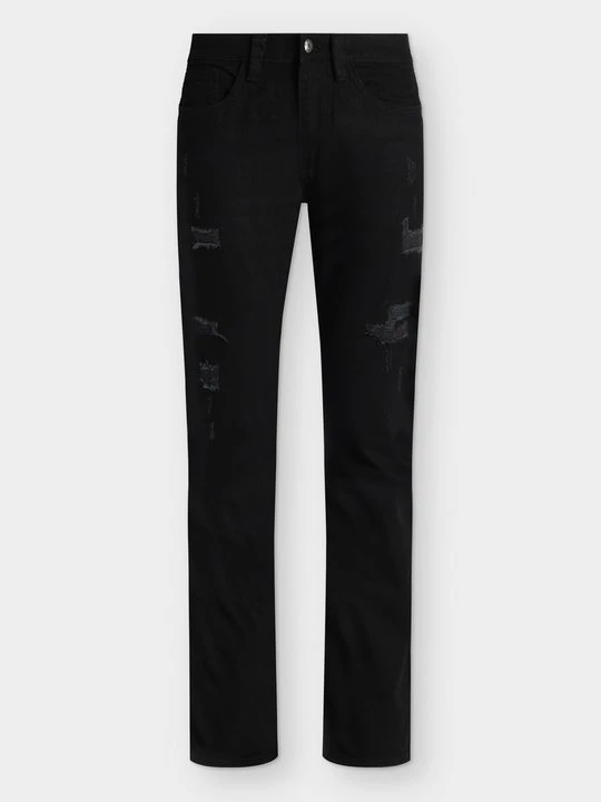 Foto van product Slim fit jeans INDICODE zwart