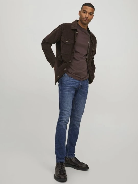 Foto van product Slim fit jeans Jack&Jones donkerblauw denim