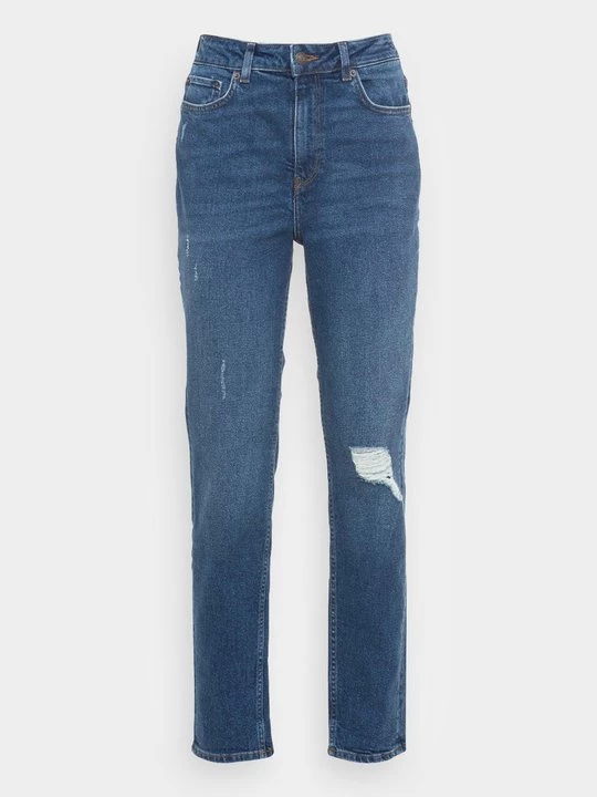 Foto van product Slim fit jeans JJXX donkerblauw denim