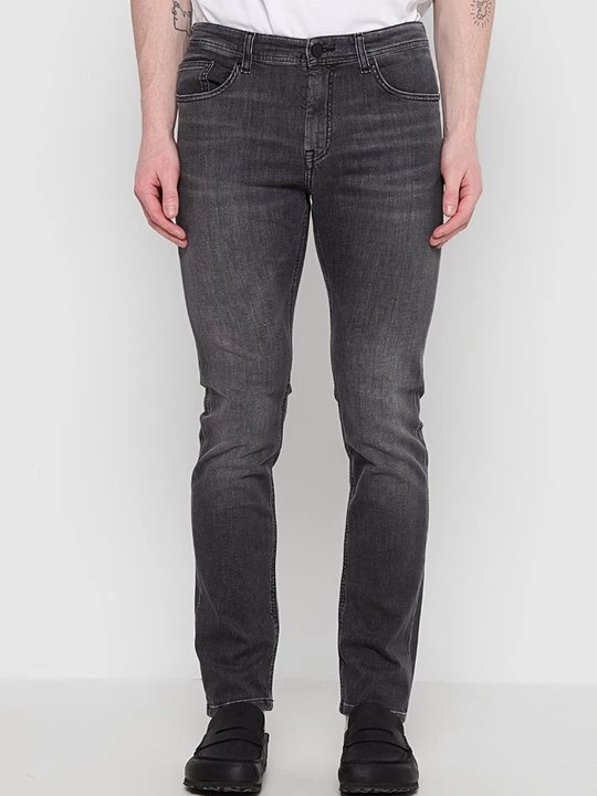 Foto van product Slim fit jeans KARL LAGERFELD antraciet