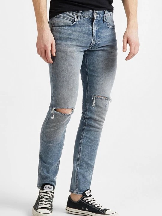 Foto van product Slim fit jeans Lee blauw gemêleerd