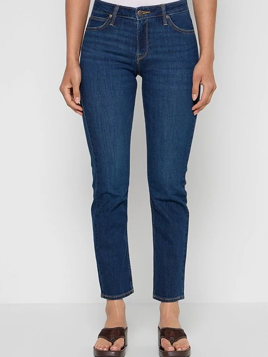 Foto van product Slim fit jeans Lee mosterdgeel
