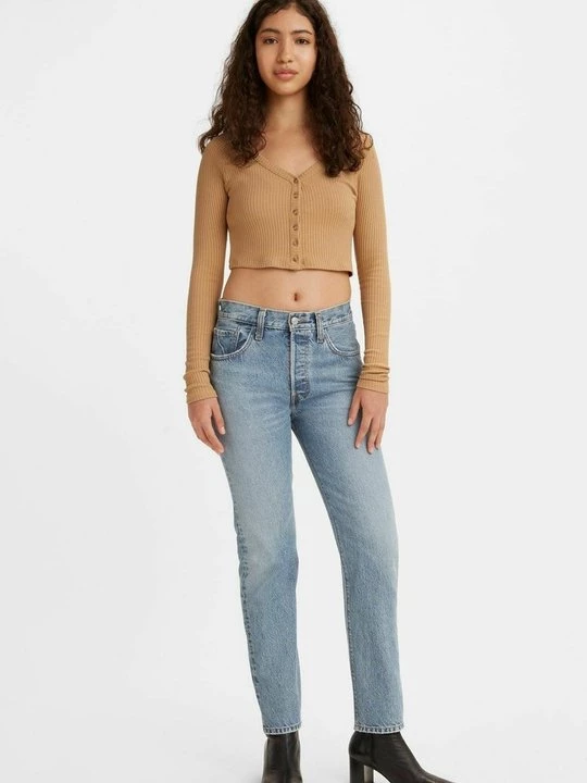 Foto van product Slim fit jeans Levi's blauw gemêleerd