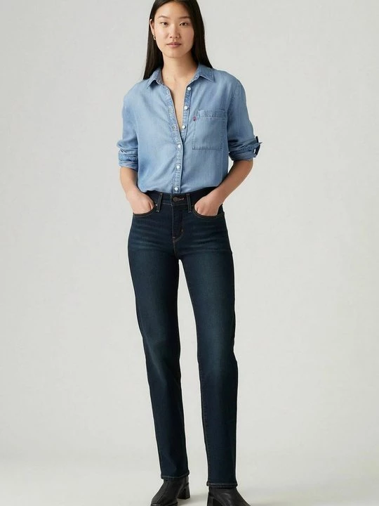 Foto van product Slim fit jeans Levi's donkerblauw