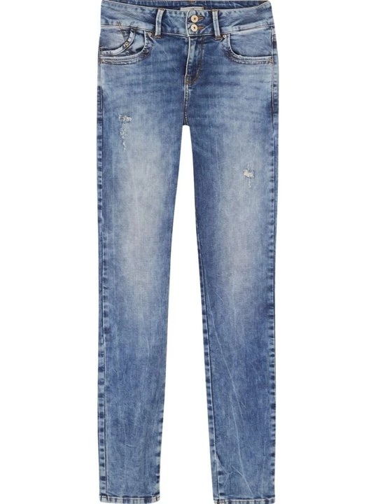 Foto van product Slim fit jeans LTB blauw gemêleerd