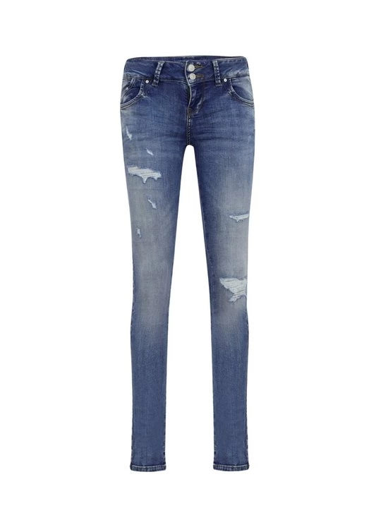 Foto van product Slim fit jeans LTB blauw gemêleerd