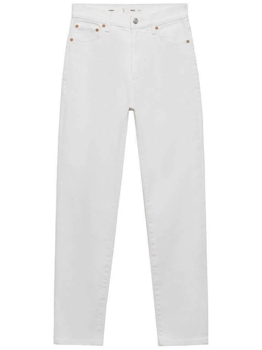 Foto van product Slim fit jeans Mango wit
