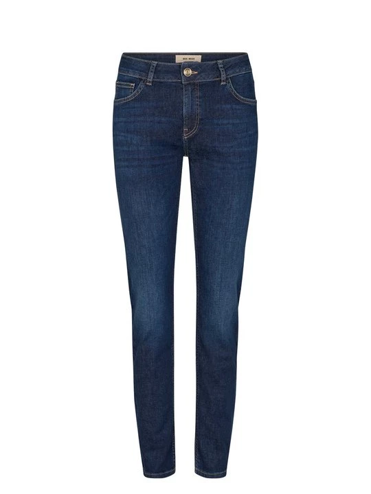 Foto van product Slim fit jeans MOS MOSH donkerblauw denim
