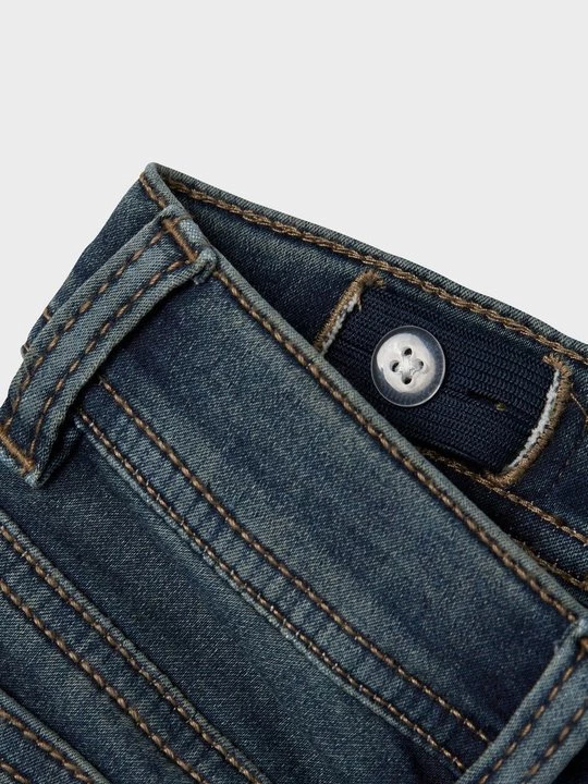 Foto van product Slim fit jeans NAME IT donkerblauw denim