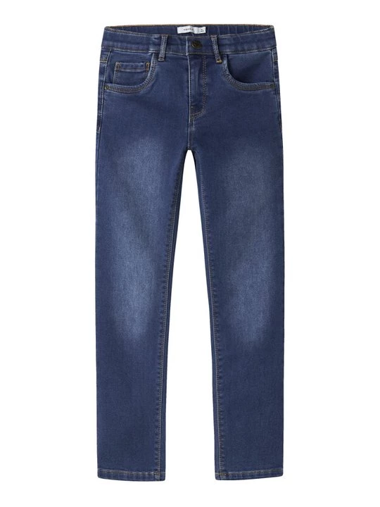 Foto van product Slim fit jeans NAME IT donkerblauw denim