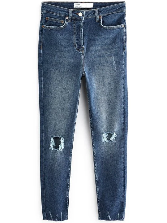 Foto van product Slim fit jeans Next donkerblauw