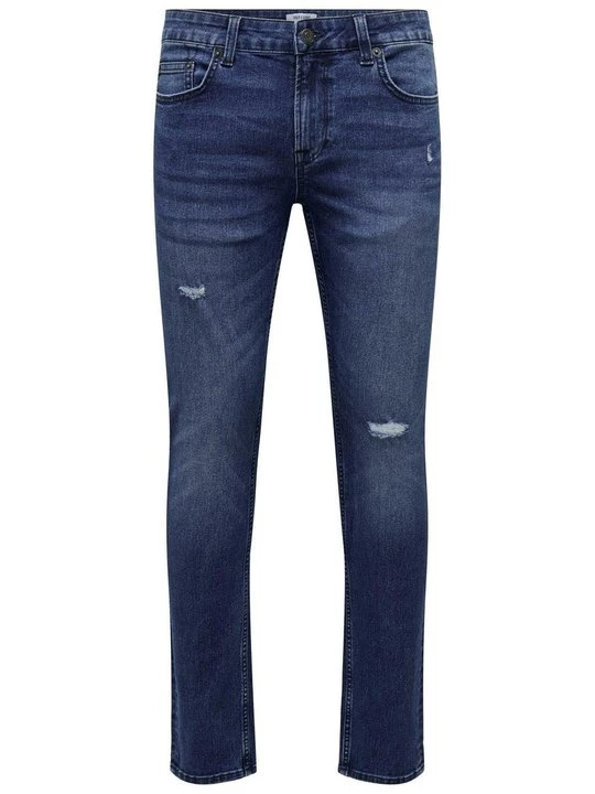 Foto van product Slim fit jeans Only & Sons donkerblauw