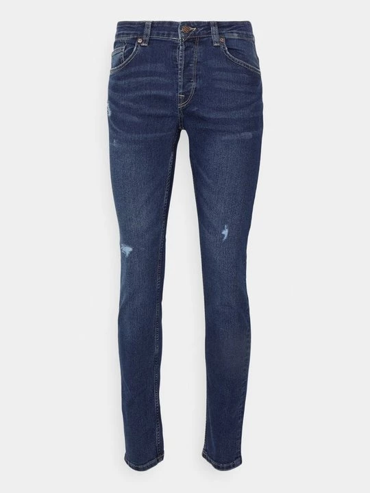 Foto van product Slim fit jeans Only & Sons donkerblauw denim