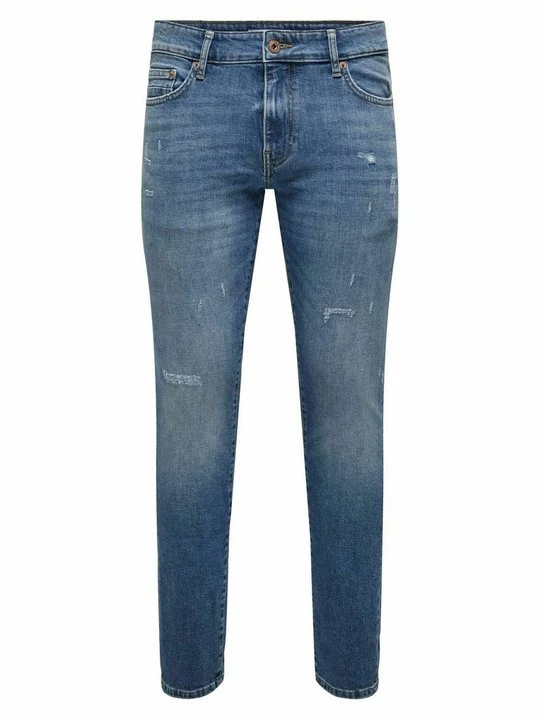 Foto van product Slim fit jeans Only & Sons lichtblauw denim