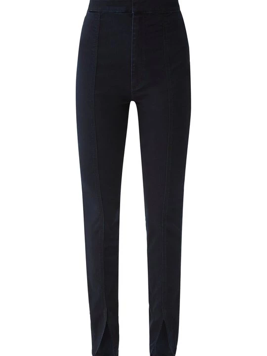 Foto van product Slim fit jeans QS donkerblauw denim