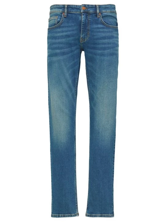 Foto van product Slim fit jeans QS donkerblauw denim