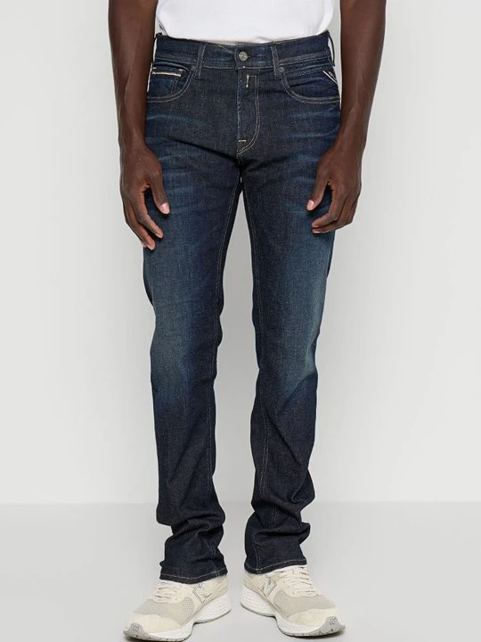 Foto van product Slim fit jeans Replay donkerblauw
