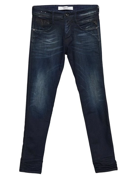 Foto van product Slim fit jeans Replay donkerblauw