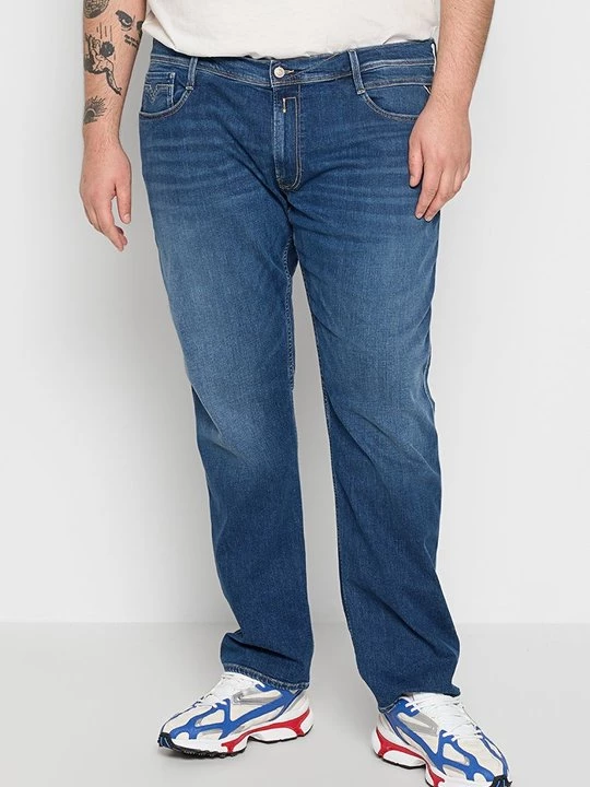 Foto van product Slim fit jeans Replay donkerblauw