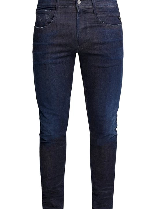 Foto van product Slim fit jeans Replay donkerblauw denim