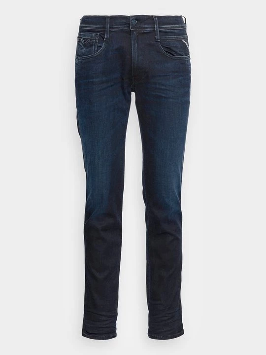 Foto van product Slim fit jeans Replay donkerblauw denim