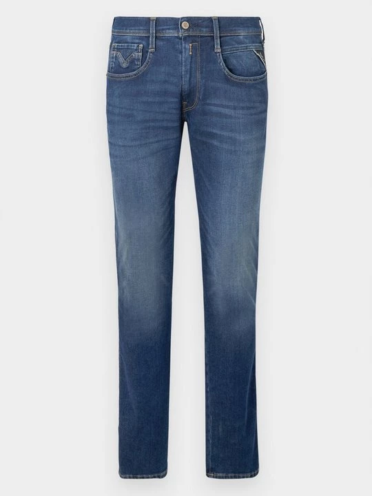 Foto van product Slim fit jeans Replay donkerblauw denim