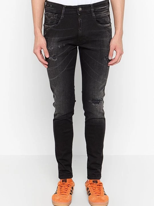 Foto van product Slim fit jeans Replay zwart