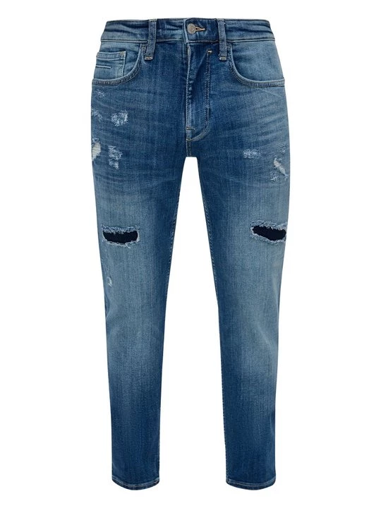 Foto van product Slim fit jeans s.Oliver donkerblauw denim
