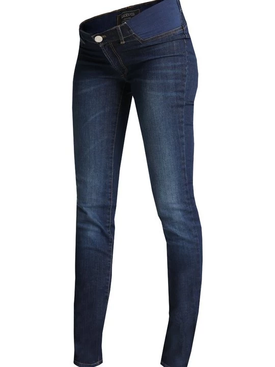 Foto van product Slim fit jeans Slacks & Co. donkerblauw