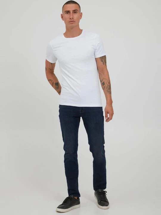 Foto van product Slim fit jeans !solid donkerblauw