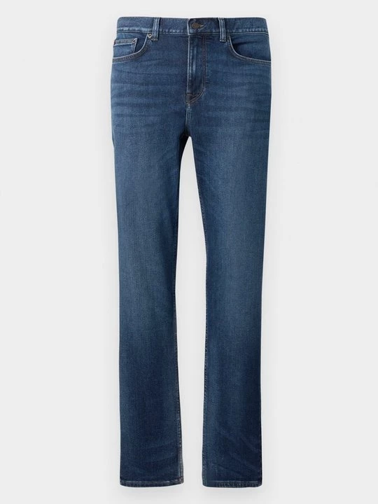 Foto van product Slim fit jeans Tommy Hilfiger donkerblauw denim