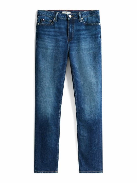 Foto van product Slim fit jeans Tommy Hilfiger donkerblauw denim