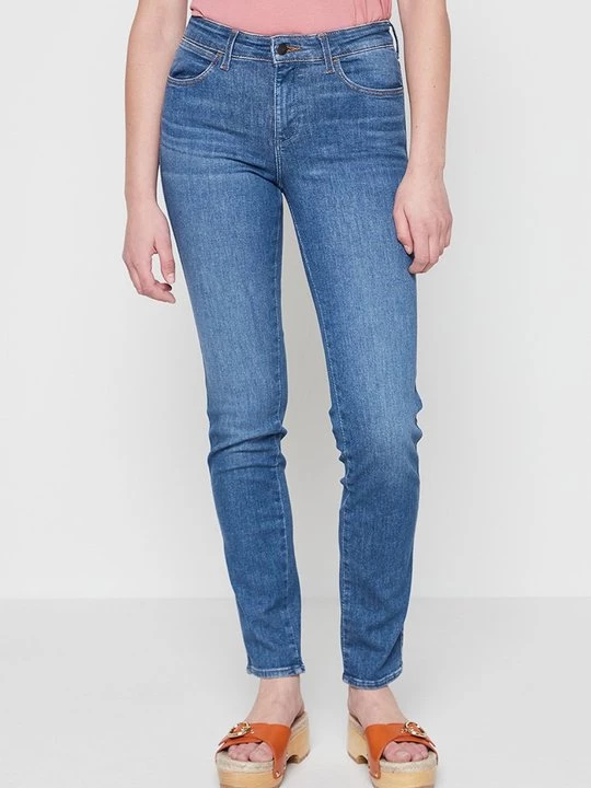 Foto van product Slim fit jeans Wrangler donkerblauw