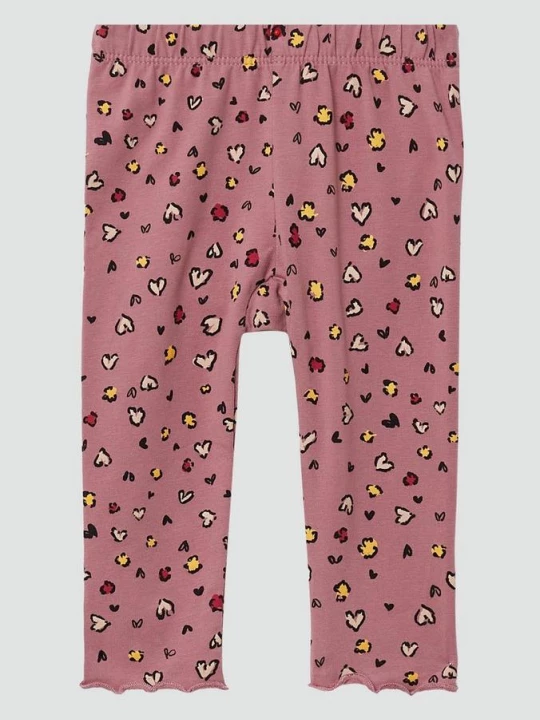Foto van product Slim fit katoenen legging met all-over print en rolzoom s.Oliver
