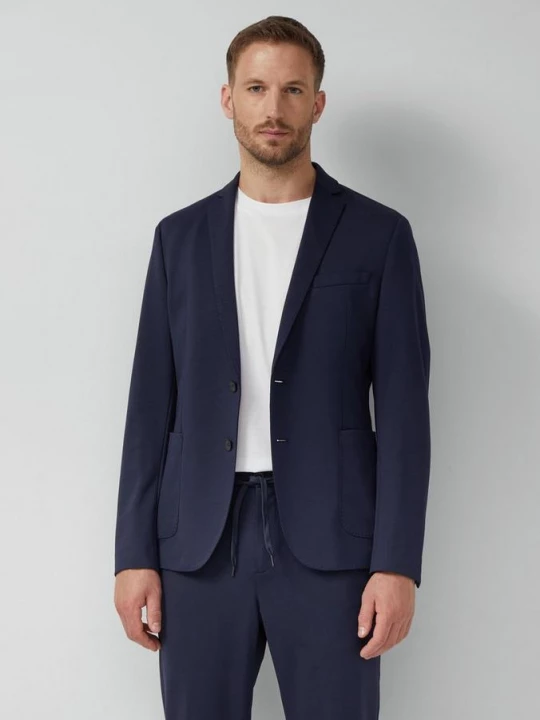 Foto van product Slim fit: sportjack met opgezette zakken s.Oliver blauw