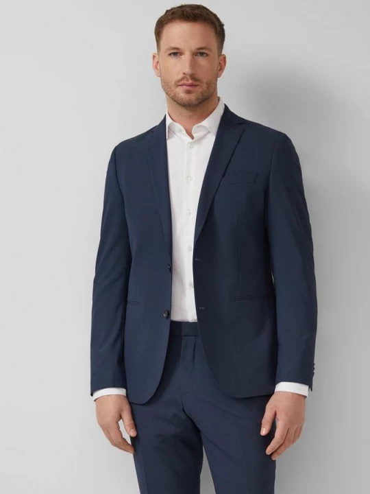 Foto van product Slim fit: sportjack van viscosemix s.Oliver blauw